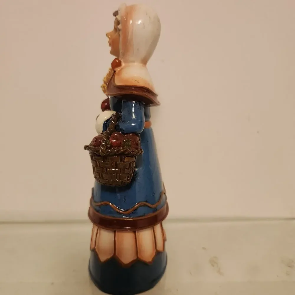 Vintage pilgrim thanksgiving decor